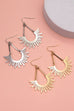 SUNBURST U DROP EARRINGS | 31E21571