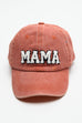 WASHED SHERPA MAMA BASEBALL CAP 40HW701