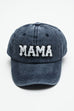 WASHED SHERPA MAMA BASEBALL CAP 40HW701