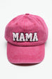 WASHED SHERPA MAMA BASEBALL CAP 40HW701