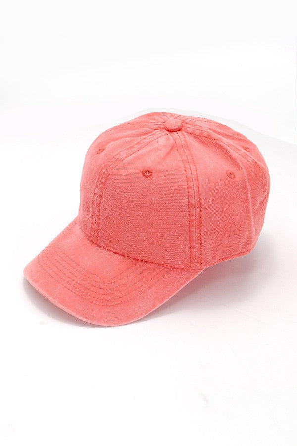 VINTAGE WASHED BASEBALL CAP 40HW702 – JOSSLYN COMPANY
