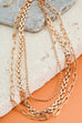 DESIGNER CHAIN MULTI LAYER NECKLACE | 51N2111094