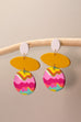 COLORFUL DROP POLYMER EARRINGS | 40E209