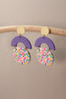 COLORFUL DROP POLYMER EARRINGS | 40E209