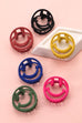 SMILEY FACE HAIR CLAW CLIP | 40H419