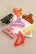 JUMBO HALF MOON TRANSLUCENT HAIR CLAW CLIP | 40H0279