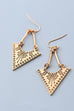 AZTEC TRIANGLE BOHO DROP EARRINGS | 31E22118