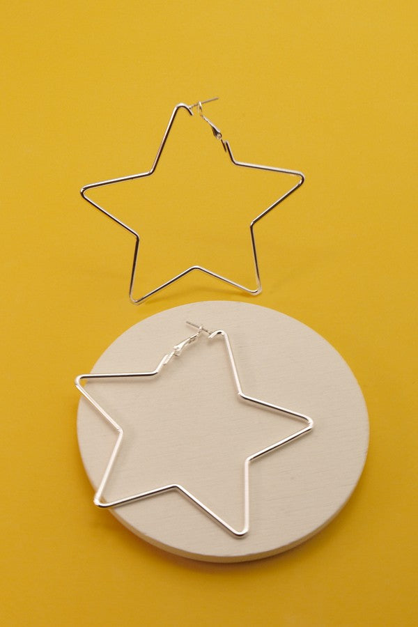 STAR HOOP OVERSIZED | 470313221