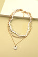 NATURAL STONE LAYER NECKLACE | 25N370