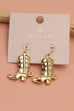 RHINESTONE BOOTS DROP EARRING | 31E22485