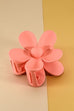 OVERSIZE MATTE FLOWER HAIR CLAW CLIPS | 40H459