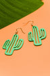 ACRYLIC CACTUS DROP EARRINGS | 31E22375