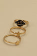 STAR MOON SPACE RING SET | 31R22083