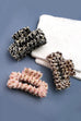 WRAP CHANEL BOUCLE FABRIC HAIR CLAW CLIPS | 40H473