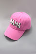 WASHED SHERPA MAMA BASEBALL CAP 40HW701