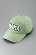 WASHED SHERPA MAMA BASEBALL CAP 40HW701