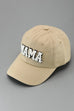 WASHED SHERPA MAMA BASEBALL CAP 40HW701