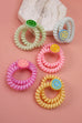 SMILEY PONY TAIL COIL SET OF 2 | 40PT301