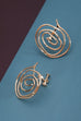 BIG SWIRL STATEMENT POST EARRINGS | 52E2070949