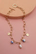 PORCELAIN BEAD LINK CHAIN NECKLACE | 51N2070921