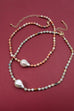 STONE BEADED PEARL CHOCKER NECKLACE | 51N2070935