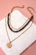 STUNNING MULTI LAYER PETITE BEAD NECKLACE | 31N22249