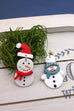 CHRISTMAS FROSTY SNOWMAN POLYMER EARRINGS | 40E253