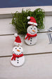 CHRISTMAS FROSTY SNOWMAN POLYMER EARRINGS | 40E253