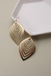 CUTOUT LEAF DROP EARRINGS | 31E22992