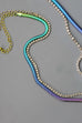 OMBRE SNAKE CHAIN DOUBLE LAYER NECKLACE | 71N2208203