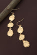 HAMMERED DROP EARRINGS | 31E23033