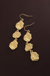 HAMMERED DROP EARRINGS | 31E23033