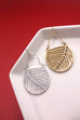 ROUND LEAF DROP EARRINGS | 52E2090537