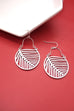 ROUND LEAF DROP EARRINGS | 52E2090537