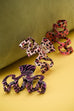 ANIMAL PRINT SHINY ACETATE HAIR CLAW CLIPS | 40H517