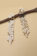 LONG MESH DROP EARRINGS | 31E23070