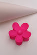 OVERSIZE MATTE FLOWER HAIR CLAW CLIPS | 40H459