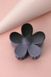 OVERSIZE MATTE FLOWER HAIR CLAW CLIPS | 40H459