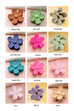 OVERSIZE MATTE FLOWER HAIR CLAW CLIPS | 40H459