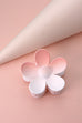 OVERSIZE MATTE FLOWER HAIR CLAW CLIPS | 40H459