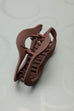 ODD OVAL SHAPE MATT LARGE HAIR CLAW CLIPS | 40H547