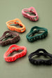 ODD OVAL SHAPE MATT LARGE HAIR CLAW CLIPS | 40H547