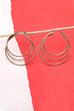 TRIPLE WIRE HOOP EARRINGS | 10E2110852