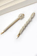 LARGE PEARL SET OF HAIR CLIPS | 40H106