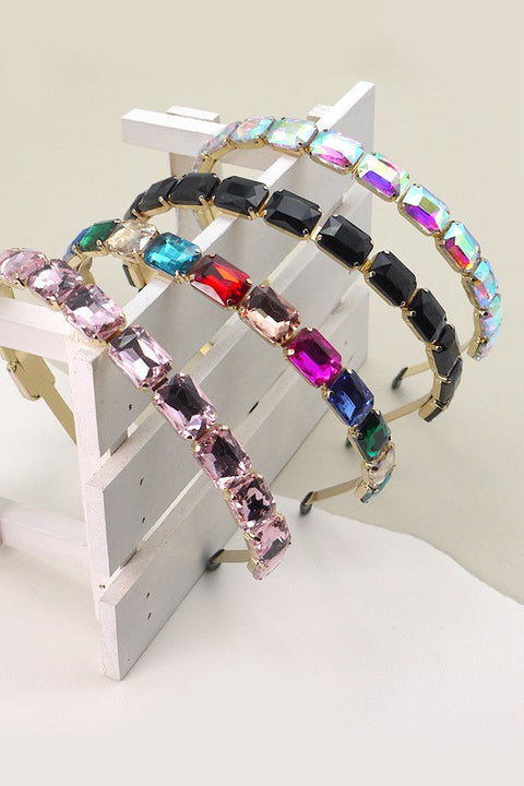 BAROQUE GLASS BEAD JEWELLED EMBELLISHED HEADBAND | 40HB113