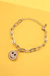 SMILEY PEARL LINK BRACELETS | 31B23067