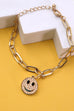 SMILEY PEARL LINK BRACELETS | 31B23067