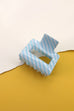 RESIN STRIPE HAIR CLAW CLIPS | 40H565