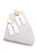 COLOR WOOD U DROP EARRINGS | 10E3011809