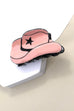 WESTERN COWGIRL BOOT HAIR CLAW CLIPS  40H569